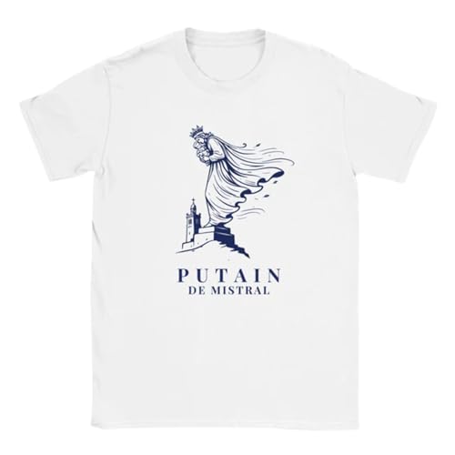 T-Shirt Marseille Putain de Mistral Bonne Mère pour un look authentique