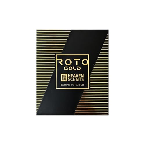 Heaven Scents Roto Gold Perfume for Unisex Extrait De Parfum Spray, 3.4 Ounce