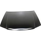 KarParts360 For Chevy Colorado 2004-2012 Black Steel Hood Panel | CAPA | GM1230319 | 88944095