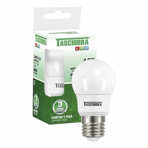 Kit 20 Lâmpada Led Tkl 30 4,9w E27 4000k Taschibra