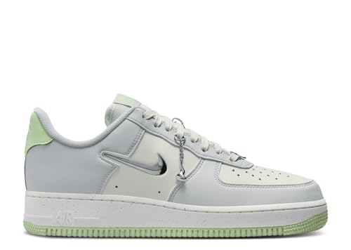 Image of Nike Air Force 1 '07 Womens Shoes, Sea Glass /Light Silver /Sail /Vapour Green, Size 5.5