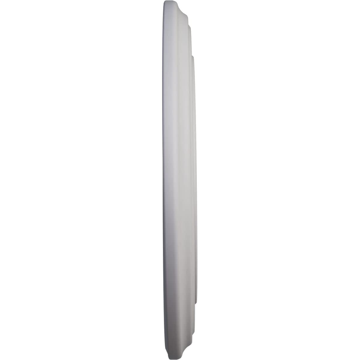 Ekena Millwork CM12CLUWF 12 3/8"OD x 4"ID x 1 1/8"P Classic Ceiling Medallion, Ultra Pure White — Amazon image 3