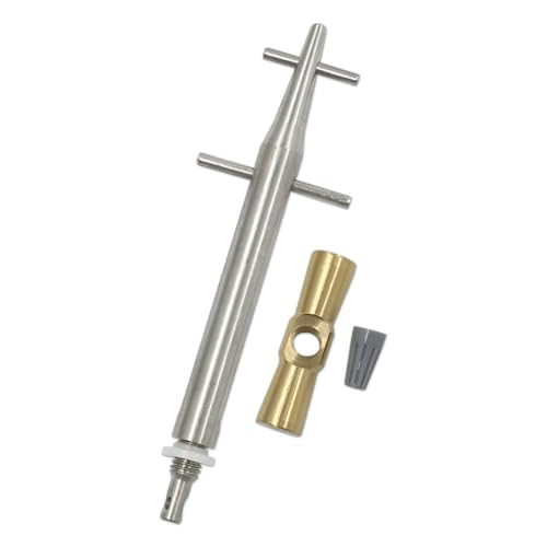 Gxencks 5-1/4 inch Stainless Steel and Aluminum Bronze T-Bar Nut Tool (1/4)