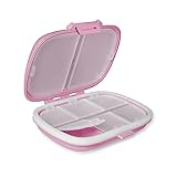 8 Compartments Pill Organizer, Pill Box, Pill Case, Pill Container, Medicine Organizer, Weekly Pill