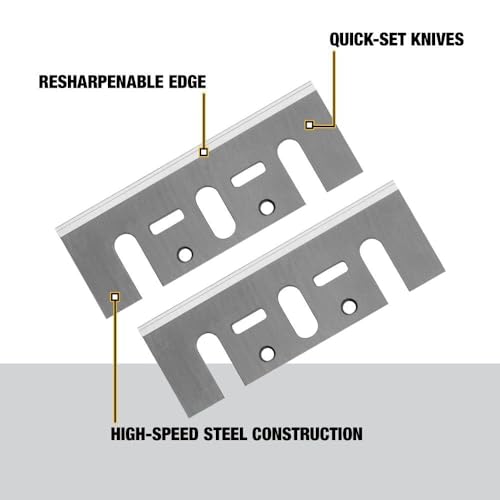 Dewalt DW6655 Planer Blades, High Speed, Steel  thumb #2