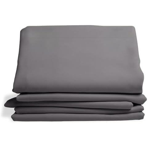 Moondream, Solid Color 100% Blackout Curtain for Bedroom, Blackout Fabric, Solid Light Block for Window, Sliding Doors, 55" Width x 84" Length, Grey (Cloud MC09), 1 Panel Cover