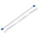 sourcing map Flexibles Flachkabel 13Pins 0.5mm Pitch 150mm FPC FFC Flexibles Flachbandkabel LCD TV Auto Audio DVD Player Laptop 5 Stück (Type A)
