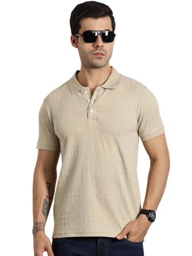 Chemise polo en coton texturé Thomas Scott au raffinement masculin