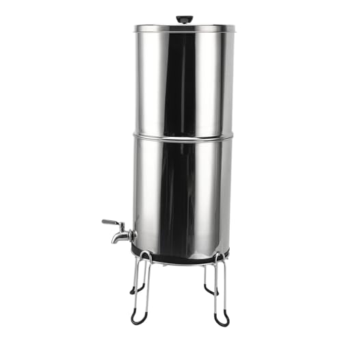 Filtre à eau en acier inoxydable gravité 2,9 GAL pour la maison