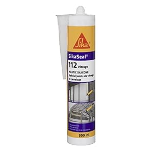 SikaSeal 112 Speciale siliconen raam- en tegelafdichtmiddel – 300 ml, helder, 524948