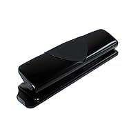 Marbig 88040 Hole Punch 4Hole Metal 8Sht Black, Metal 4 Hole Punch Blk 8 Sheet