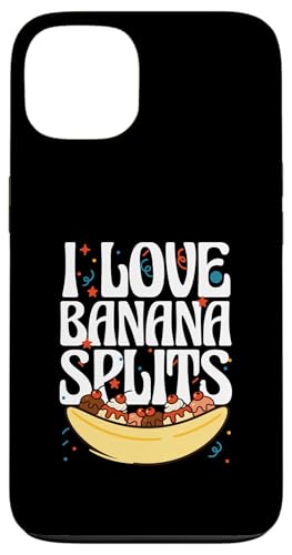 ACXN[ fU[g ʔ oii I Love Banana Splits X}zP[X iPhone 13 p