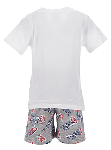 Pyjacourt Marvel pour garçon ensemble t-shirt et short en coton