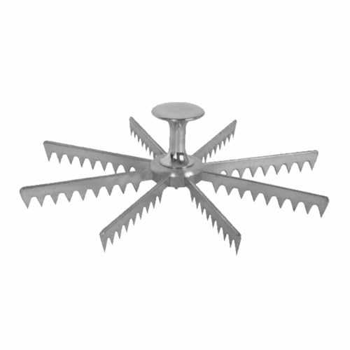A-to-Z Supply ALPMA008 Pie Marker, 8-Cut, Aluminum