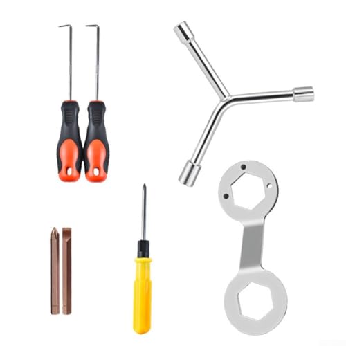 7 Pz Lavatrici Chiave Croce Cacciavite Vite Dado Smontaggio Tool Set Per Lavatrice Installazione E Rimozione Con Materiali