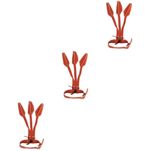 BESPORTBLE 3pcs Elastic Archery Glove Hand Protector for Bow Hunting Locking Buckle Easy to Wear Remove Stylish Design