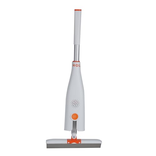 Image of BonKaso PVA Sponge Mop with Self-Wringing Mechanism, High Absorbency Sponge Head, 360 Movement, Detachable Replaceable Mop Head for Wet Floor Cleaning on Tiles Marble Granite Wooden Floors
