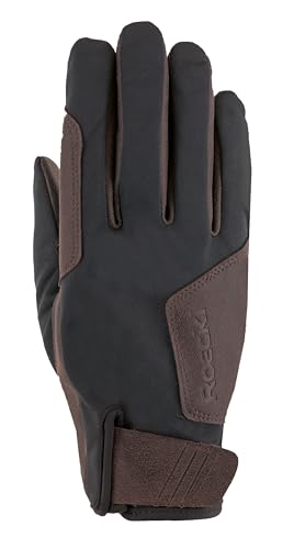 Roeckl Sports Reithandschuh FOURINHAND, Driver Winter Handschuh, Schwarz/Braun 9.5