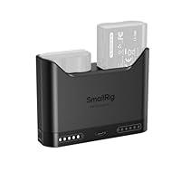 SMALLRIG EN-EL15c Akkuladegerät für Nikon, 2H-Doppel-Kameraladegerät, 22,5W-USB-C-Anschluss, Vollständig für Nikon ZR, Z6III, Zf, Z8, Z7II, Z7, Z6II, Z6, D850, D810, D750, D500, D7500, D7200-5491