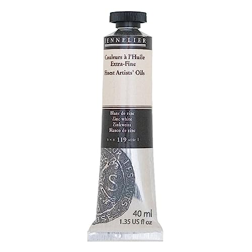 New 40ml Artist Oil Zinc White Series 1 - Image 3