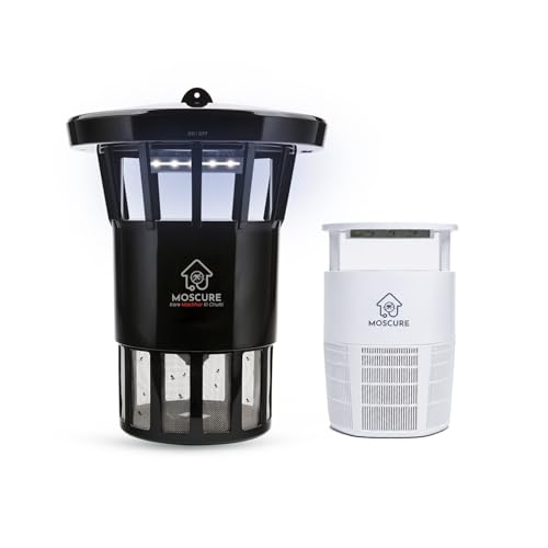 Image of Indoor & Outdoor Mosquito Trap Combo | 365nm MLID Indoor & Outdoor Insect Trap | Chemical-Free, Odor-Free | Safe for Kids & Pets | Home, Balcony & Garden Protection