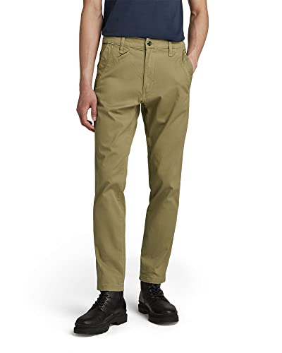 G Star Para Hombre Bronson 2.0 Slim Chino, Verde (fresh army green D21038 C072 9822), 27W / 30L