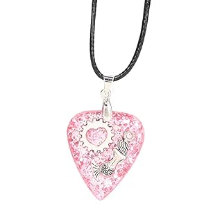 Omabeta Médiators de Guitare à la Main, Collier de médiator Portable en résine et métal pour Guitariste pour Concert(#2) - Les Beatles, Paul McCartney, John Lennon, RIngo Starr, George Harrison Omabeta Médiators de Guitare à la Main, Collier de médiator Portable en résine et métal pour Guitariste pour Concert(#2) – Image 5