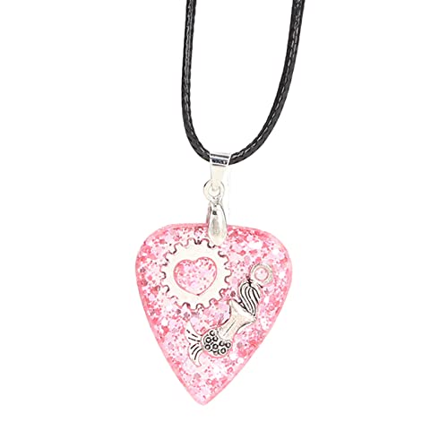 Omabeta Médiators de Guitare à la Main, Collier de médiator Portable en résine et métal pour Guitariste pour Concert(#2) - Les Beatles, Paul McCartney, John Lennon, RIngo Starr, George Harrison Omabeta Médiators de Guitare à la Main, Collier de médiator Portable en résine et métal pour Guitariste pour Concert(#2) – Image 6