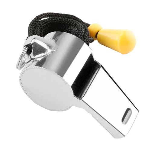Bsofing Whistle, Whistle for Coaches, Whistles, Coaches Whistle, Coaches Whistle with Lanyard, Whistle for Teachers, Whistles for Adults with Lanyard, Referee Whistle, Loud Crisp Sound