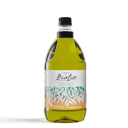 Aceite de Oliva Virgen Extra Campos de Biatia 'Jaén' - Picual Premiado desde Baeza (Patrimonio de la Humanidad). Oro líquido elaborado con aceitunas seleccionadas y proceso 100% natural.