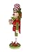 Clever Creations Santa's Elf 14 Inch Traditional Wooden Nutcracker, Festive Christmas Décor for Shelves and Tables