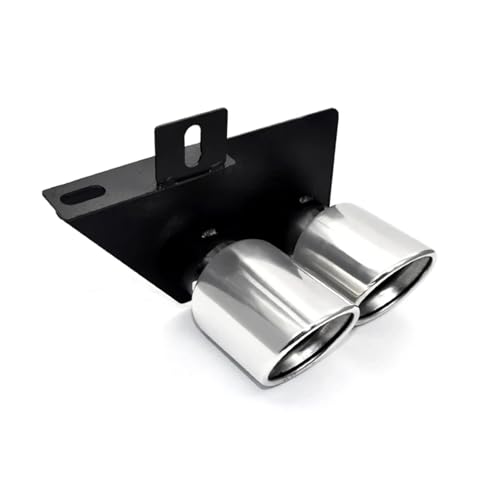Tuyau d'échappement pour remplacer un embout usé sur BMW F10 F11 double queue de silencieux d'origine