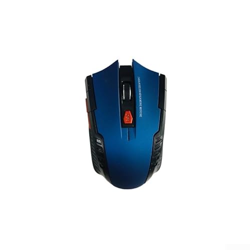 Mouse da gioco con connessione stabile con sei pulsanti e sensore ottico avanzato per prestazioni fluide wireless blu