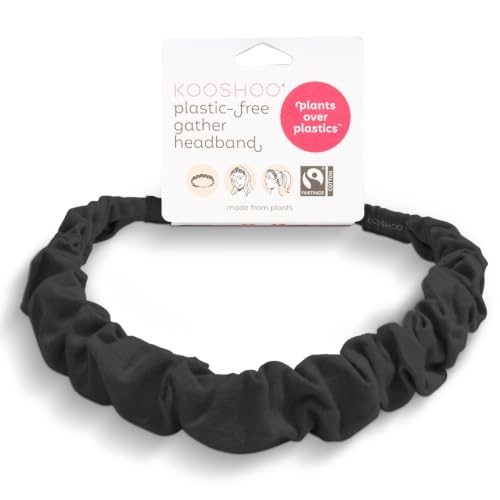 Image of KOOSHOO Head-Band for Men and Women - Durable, Plant-Based Hair Accessory - Versatile Sports Sweatband - Elastic Thick Sweat Band for Women & Men - Great for Running, Yoga, Exercise, etc