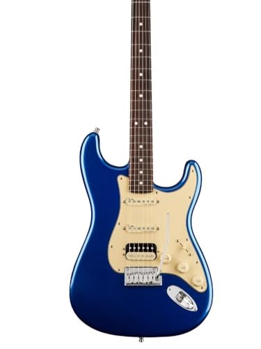 Guitare ultra électrique bleu mat avec touche palissandre solide