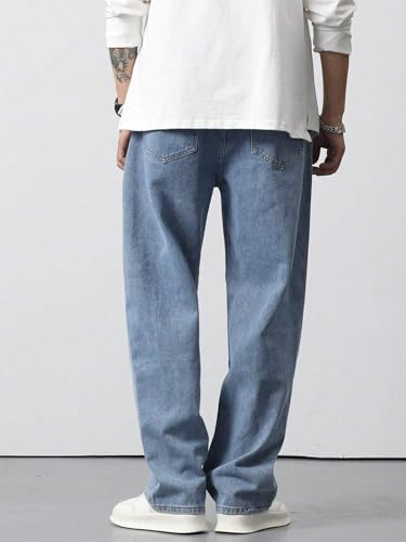 Image of TAGAS Men Relaxed FIT Denim Jeans | Loose Jeans for Men | Mens Baggy Fit Denim Jeans Pant | MDJ-22