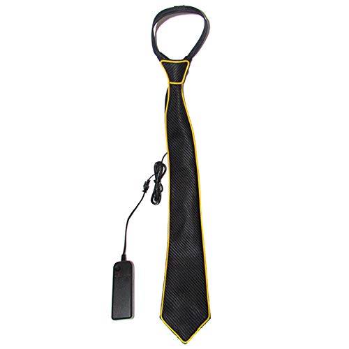Andoer Dance Bar Flash Tie 10 cores opcional EL Luminous Tie