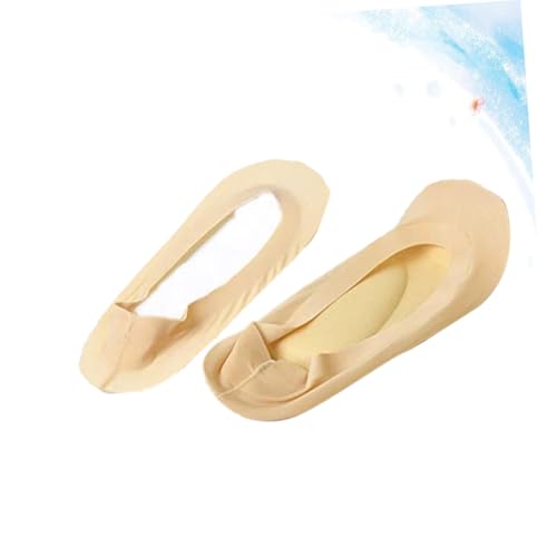 Non-slip Boat Socks Arch Support 3d Padded Liner Socks for Comfort and Support (bright Skin)3