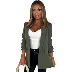 Lined Blazers for Women UK Casual L...