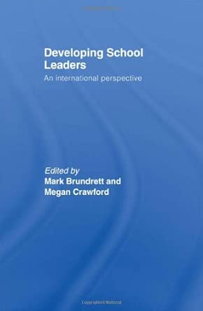 Developing School Leaders: An International Perspective book cover