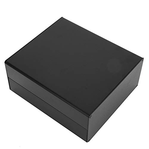 Boîtier aluminium pour jonction PCB noir sable pour studio et bureau