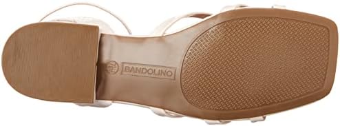 Bandolino Women's AMOLLY Flat Sandal, Red, 7 | Image 3
