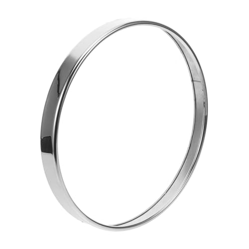 Luxshiny Heavy Duty Trash Can Ring Secure Garbage Bin Lid Accessory Press Ring for Round Trash Bins Easy Installation Leak Prevention