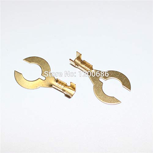 Davitu New 1000PCS 8mm Crimp Terminal Spade Connector