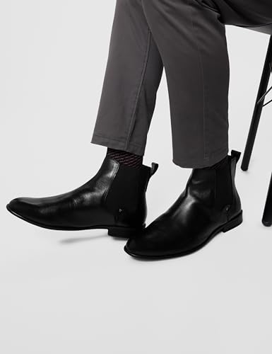Image of Mochi Men's Slip On closure Boots with Flat sole