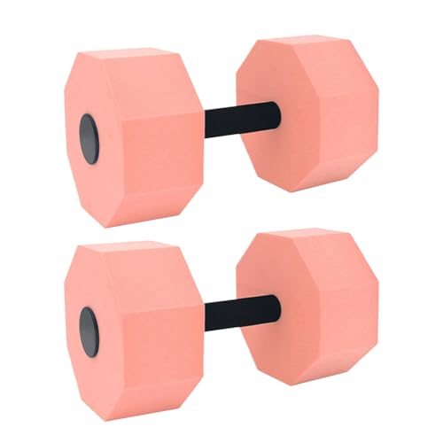 Dumbbells De Ejercicio Acuático-EVA Agua De Natación Con Mancuernas | Sportneerr Aqua Dumbbell | 1 Par De Pesas De Agua De Entrenamiento De La Piscina | Accesorios Ligeros De Fitness Aqua Con Tiras
