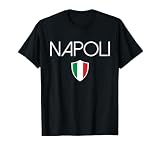 Napoli T-Shirt Italian Flag Naples Italy Soccer Souvenir tee T-Shirt, Men, Black, 3X-Large