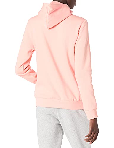 Image of Puma Cotton Men Ess Big Logo Hooded Neck Hoodie Fl (S) Mineral