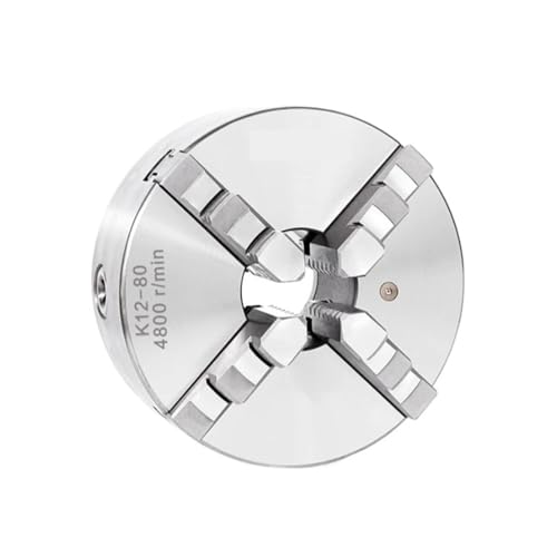 Mandrin de tour auto-centrant K12-80 pour vos projets d'atelier