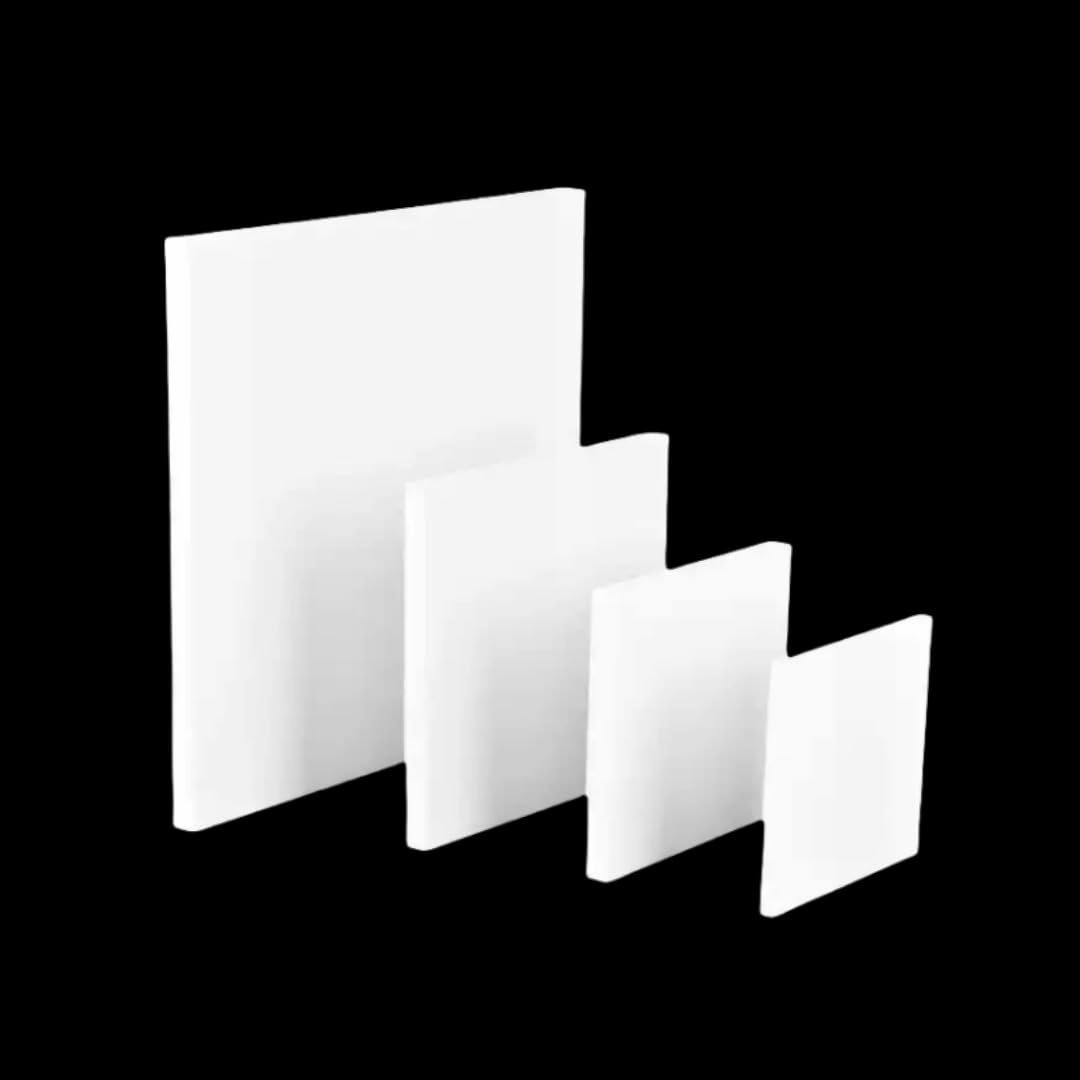 Quadratische Zirkonoxidplatte – Yttrium-stabilisierte ZrO₂-Keramikplatte for industrielle, Labor- und Heimwerkeranwendungen – 1 Stück(100x100x4mm)